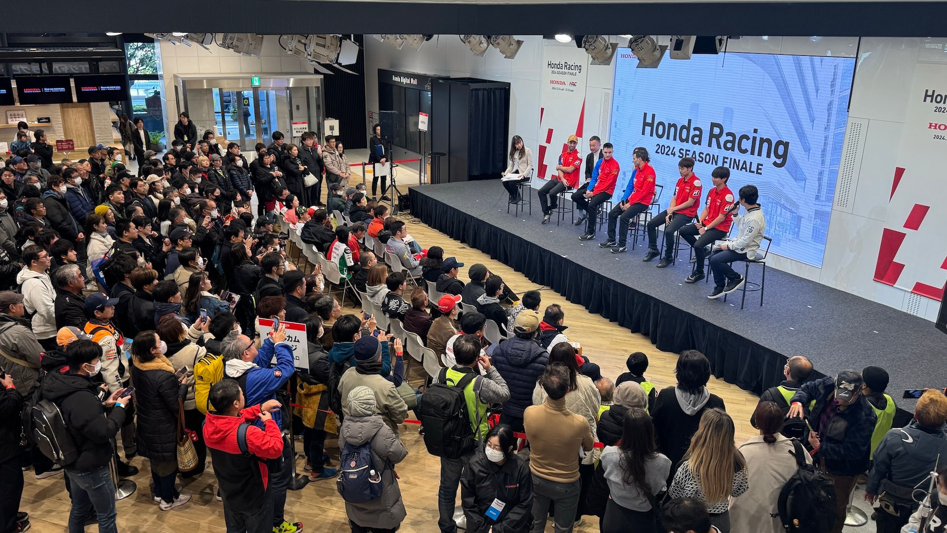 『Honda Racing 2024 SEASON FINALE』 ハイブリッドイベント 制作＆技術（LP制作）