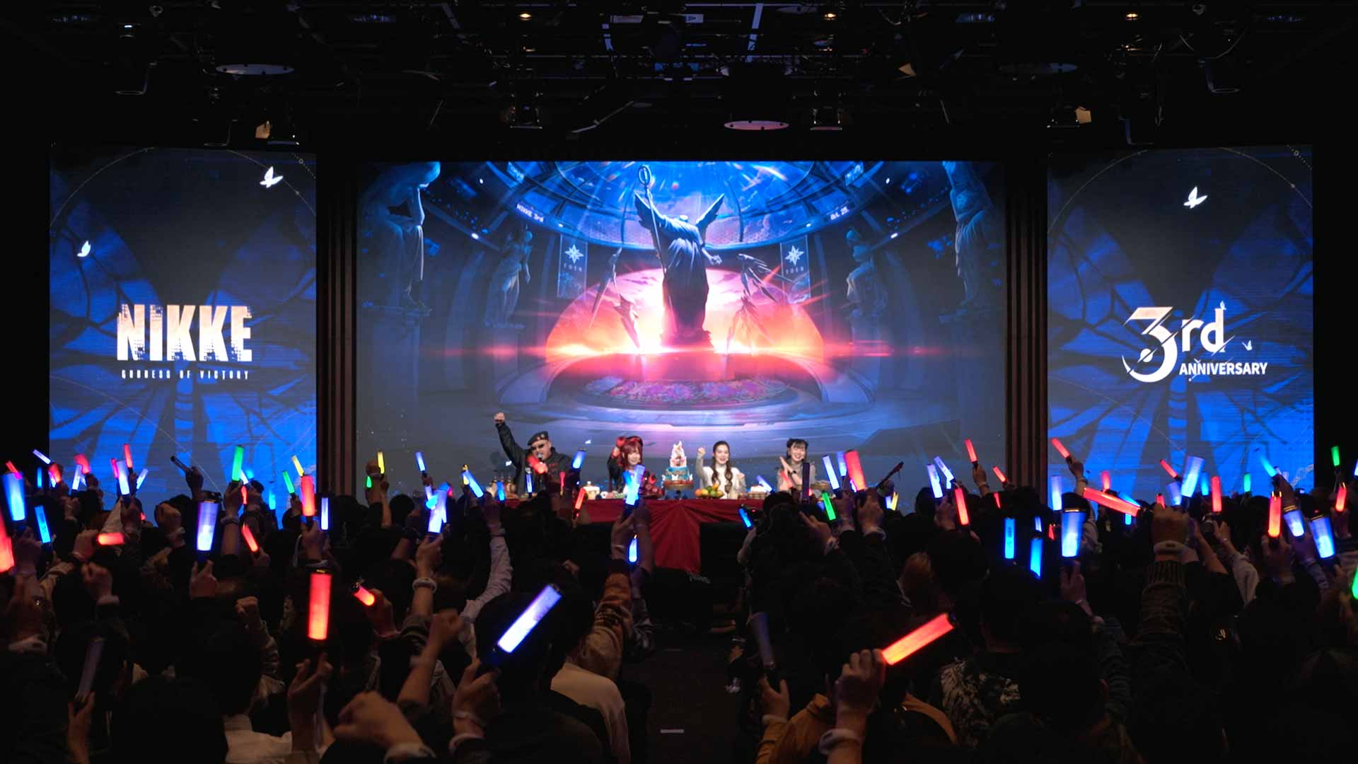 『勝利の女神:NIKKE』 3周年記念生放送 ハイブリッドイベント 運営&制作進行&技術