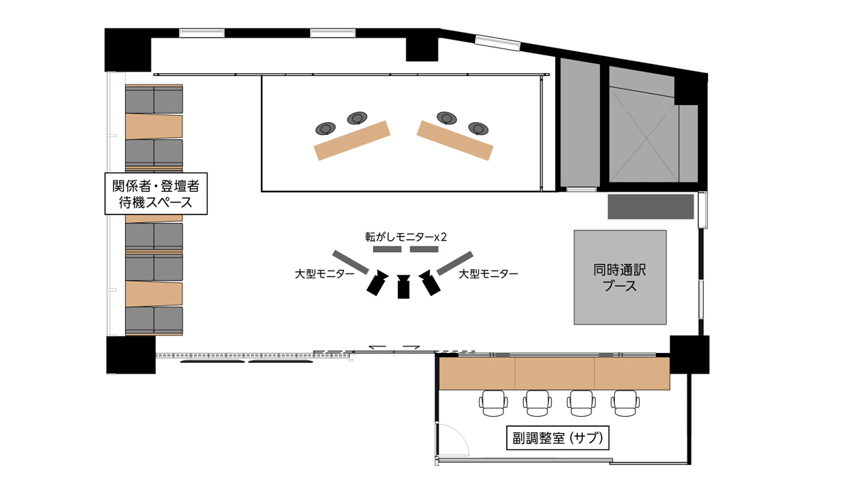 設営レイアウト