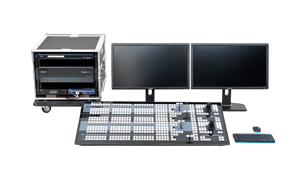 NewTek TriCaster 2 Elite4-Stripe コントロールパネル付